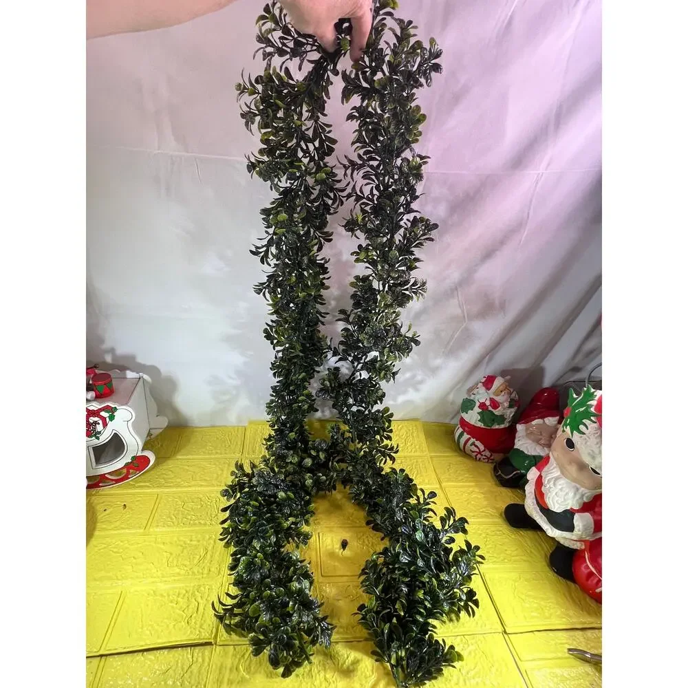 Vintage 6’ Holiday Christmas Greenery Garland